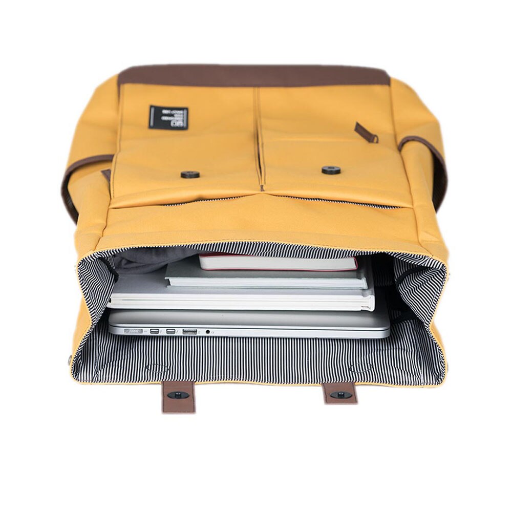 Large Minimalist Utility Backpack - Yellow